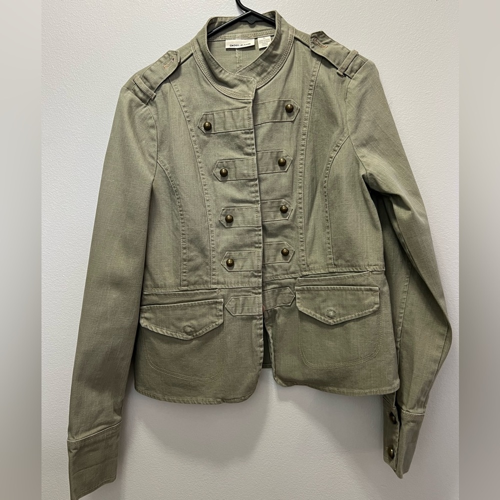 COPY - DKNY Jeans Army Green Bomber Jacket